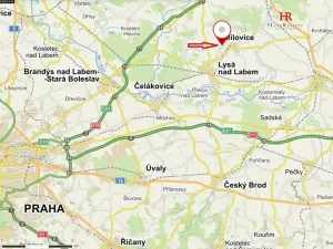 Prodej garážového stání, Milovice, Višňová, 13 m2