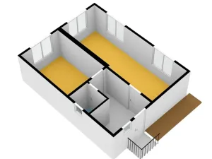 Pronájem kanceláře, Chlumec, U Dálnice, 42 m2