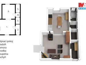 Prodej rodinného domu, Horní Planá - Hůrka, 180 m2