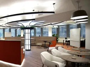 Pronájem kanceláře, Praha - Nusle, Lomnického, 200 m2