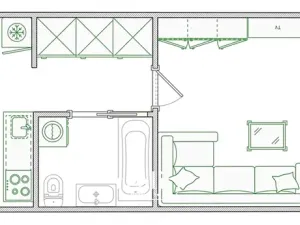 Pronájem bytu 1+1, Znojmo, Hlavní, 48 m2