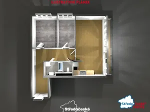 Pronájem bytu 3+kk, Dobříš, Fričova, 65 m2