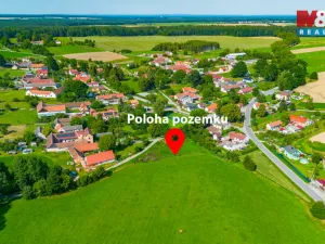 Prodej pozemku pro bydlení, Borovany - Vrcov, 1496 m2