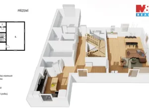 Prodej rodinného domu, Lety, Ve Škabrdli, 200 m2