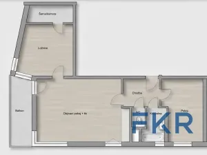 Pronájem bytu 3+kk, Praha - Střížkov, Makedonská, 74 m2