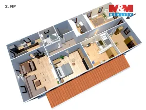 Prodej rodinného domu, Krásný Les, 480 m2