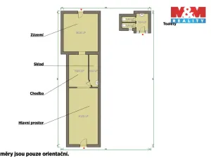 Pronájem obchodního prostoru, Žatec, náměstí Svobody, 80 m2