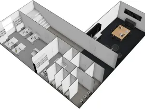 Pronájem kanceláře, Brno - Židenice, Kosmákova, 50 m2