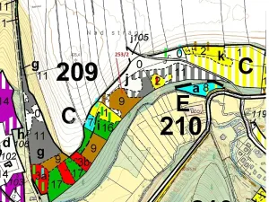 Dražba lesa, Nové Hrady, 7263 m2