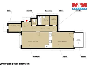 Prodej bytu 2+kk, Klatovy - Klatovy III, Čechova, 60 m2