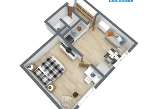 Prodej bytu 1+1, Děčín - Děčín III-Staré Město, Jezdecká, 36 m2