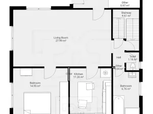 Pronájem atypického bytu, Praha - Stodůlky, Frimlova, 196 m2