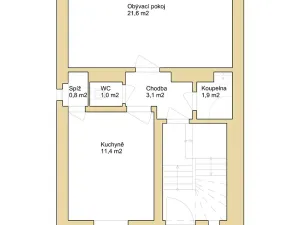 Prodej rodinného domu, Praha - Smíchov, Ke Klimentce, 160 m2