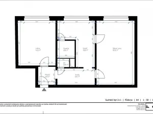 Prodej bytu 2+1, Suchdol nad Lužnicí, sídl. 9. května, 57 m2