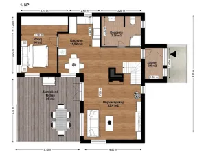 Prodej rodinného domu, Divišov, V Dolích, 129 m2