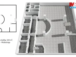 Pronájem obchodního prostoru, Praha, Trnkovo náměstí, 324 m2
