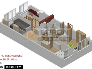 Prodej bytu 3+1, Neratovice, 68 m2