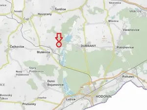 Prodej podílu lesa, Mutěnice, 1819 m2