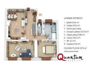 Prodej rodinného domu, Velvary, 92 m2