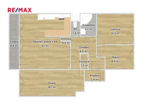 Prodej bytu 4+kk, Praha - Stodůlky, Klukovická, 86 m2