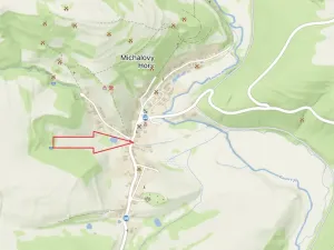 Prodej zahrady, Chodová Planá - Michalovy Hory, 1740 m2