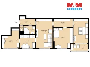 Prodej bytu 4+1, Mladá Boleslav - Mladá Boleslav II, Palackého, 97 m2