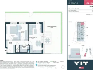 Prodej bytu 3+kk, Kladno, Ke stadionu, 63 m2