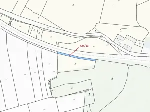 Dražba pozemku, Nerestce, 392 m2