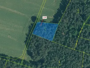 Dražba lesa, Hradiště, 1116 m2