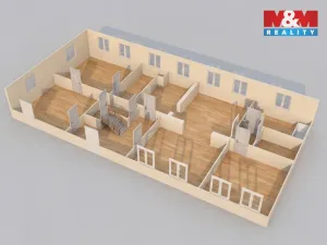 Prodej rodinného domu, Tuchlovice, Národního odboje, 149 m2