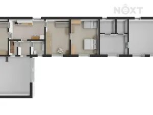 Prodej rodinného domu, Dolní Bukovsko, V Hliníku, 75 m2