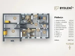 Prodej činžovního domu, Teplice, Spojenecká, 1290 m2