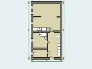Pronájem bytu 1+1, Lanškroun, Palackého, 38 m2