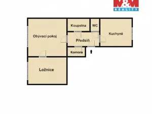 Pronájem bytu 2+1, Praha - Libeň, Drahobejlova, 57 m2