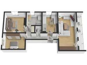 Prodej bytu 3+1, Žďár nad Sázavou, U Taferny, 72 m2