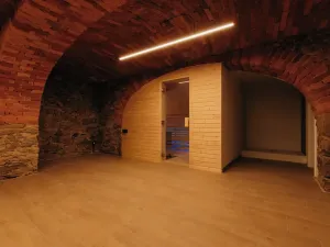 Prodej bytu 2+kk, Horní Planá, Náměstí, 47 m2