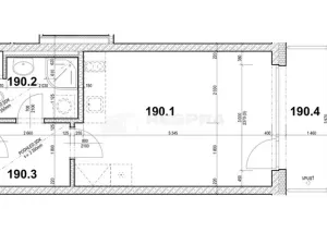 Pronájem bytu 1+kk, Praha - Hloubětín, Poděbradská, 33 m2
