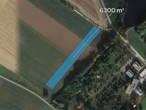 Prodej podílu pole, Telč, 1050 m2