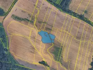 Prodej podílu pole, Veselí nad Lužnicí, 435 m2