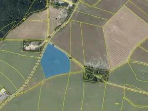 Prodej podílu pole, Davle, 5249 m2