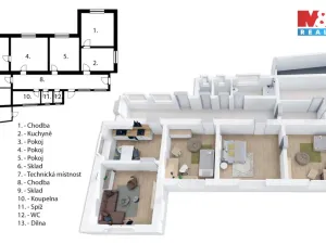 Prodej rodinného domu, Slavičín, 133 m2