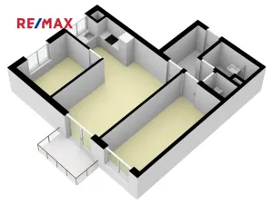 Pronájem bytu 3+kk, Plzeň, Pecháčkova, 64 m2