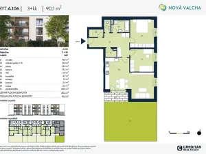 Prodej bytu 3+kk, Plzeň, 85 m2