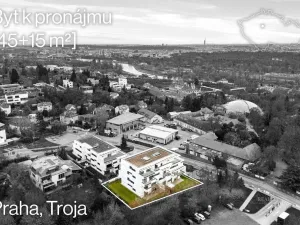 Pronájem bytu 2+kk, Praha - Troja, Pod Hrachovkou, 47 m2