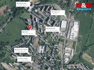 Pronájem bytu 1+1, Česká Lípa, Jáchymovská, 35 m2