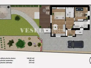 Prodej rodinného domu, Hvozdnice, 146 m2