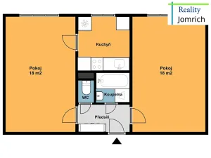 Pronájem bytu 2+1, Liberec, Školní, 45 m2