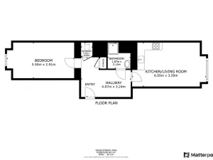 Pronájem bytu 2+kk, Praha - Žižkov, Baranova, 47 m2