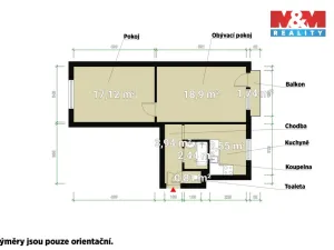 Prodej bytu 2+1, Plzeň - Východní Předměstí, Koterovská, 55 m2