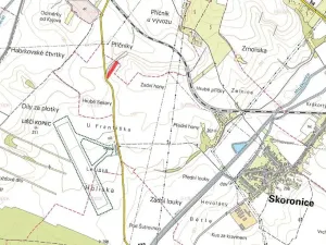 Prodej pole, Skoronice, 3148 m2